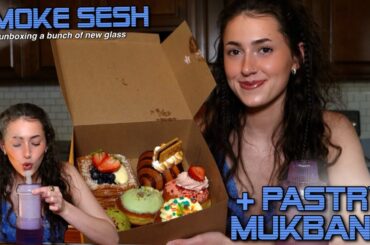 FRENCH PASTRY MUKBANG + SESH