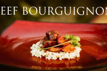 HOW TO MAKE BEEF BOURGUIGNON/ FULL FRENCH RECIPE/ RELAXING VIDEO