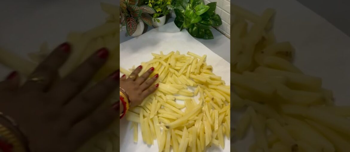 crispy french fries | French fries #fry #fries #potato#frenchfries #recipe  #potatorecipe#viralvideo