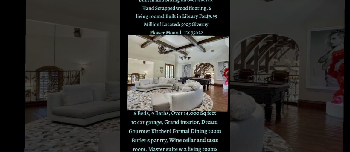 Majestic French Waterfront Mansion estate over 4 acres, w built in Guest House And Resort Backyard! Majestic French Waterfront Mansion estate over 4 acres, w built in Guest House And Resort Backyard!