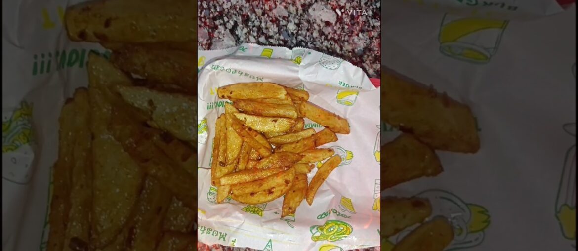 French Fries #frenchfries #frenchfriesathome #shorts