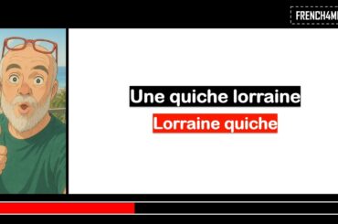 Master French language I Vocabulary I French cuisine