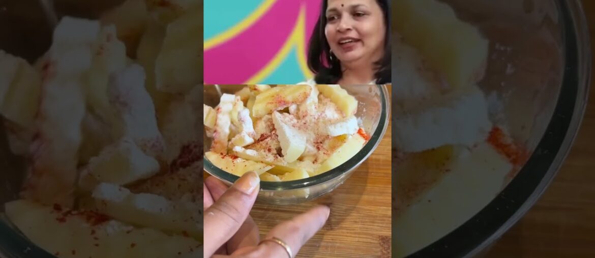 Viral french fries recipe #shorts #fries #viral