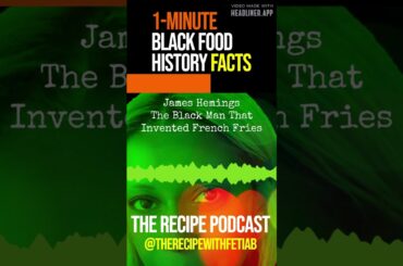 THE RECIPE PODCAST: Secret History of French Fries #food #recipes #jameshemings #soulfood