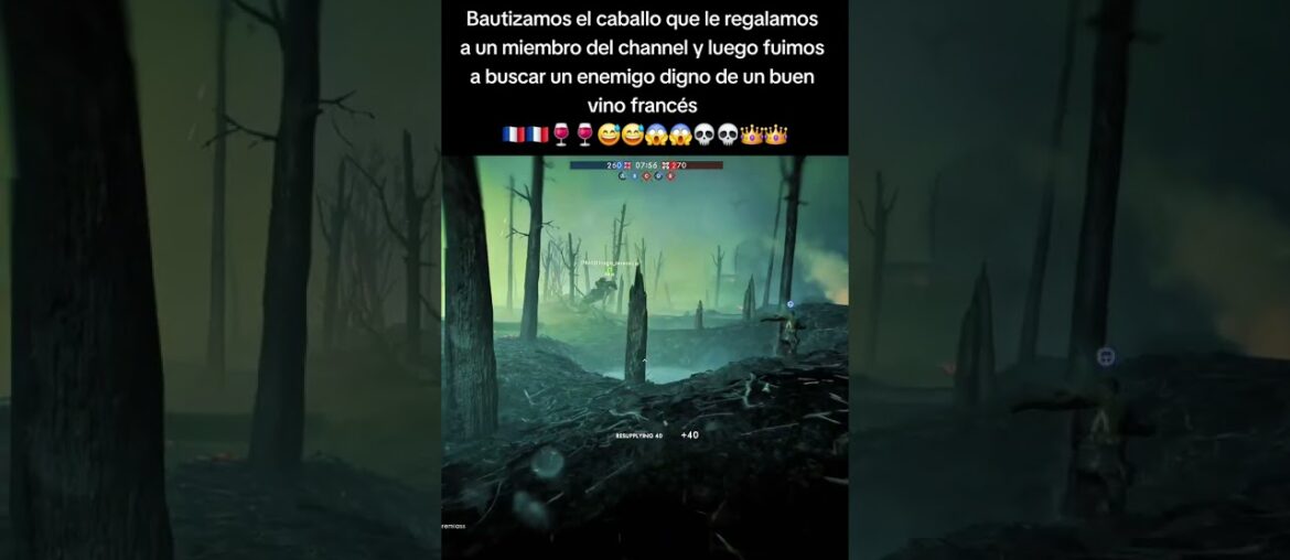 Battlefield 1 | Horse of Honor: Celebrating a Channel Member with a Grand Christening of French Wine