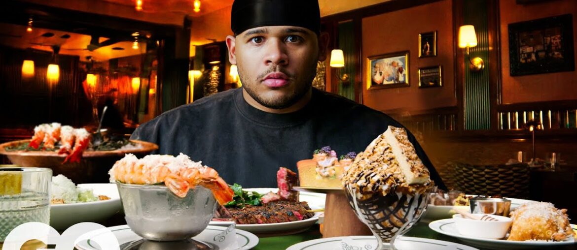 Fanum Taste Tests Gourmet Dishes at One of NYC’s Most Exclusive Restaurants