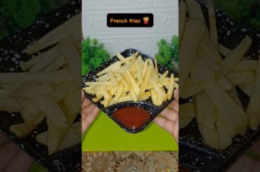 Crispy French Fries Recipe #shorts #youtubeshorts #frenchfries #ytshorts #fries #food #yt #trending