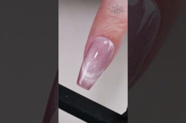 Wine-red French Cat Eye Nails| BORN PRETTY