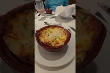 #french onion at dining room on icon of the seas