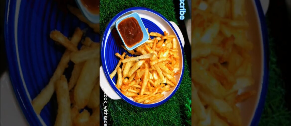 French fries #homemade french fries #fries #french fries recipe#frenchfries  #frenchfries #goldenfri