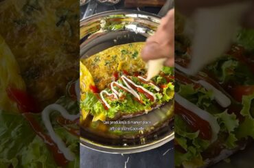 french bread sandwich (eggs & vegetables #chineserecipe #sandwich #frenchbread #bakery #toastbread