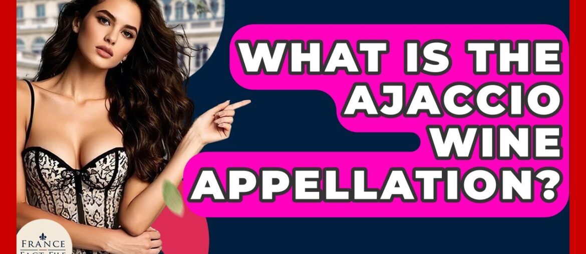 What Is The Ajaccio Wine Appellation? - France Fact File