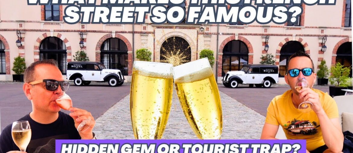 VAN LIFE FRANCE Champagne at 11AM?! Welcome to Avenue de Champagne! Epernay