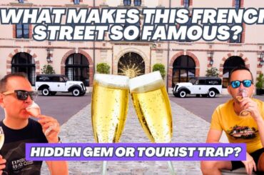 VAN LIFE FRANCE Champagne at 11AM?! Welcome to Avenue de Champagne! Epernay