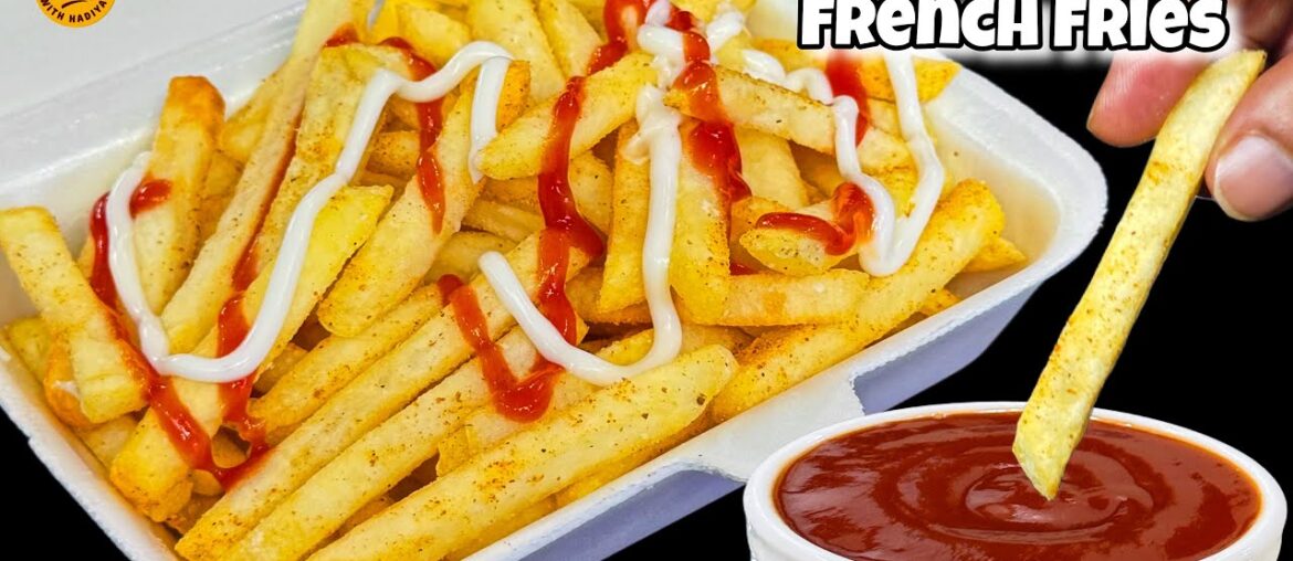 Crispy STREET STYLE Fries Recipe You’ll LOVE!| How To Make French Fries At Home Crispy STREET STYLE Fries Recipe You'll LOVE!| How To Make French Fries At Home