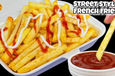 Crispy STREET STYLE Fries Recipe You'll LOVE!| How To Make French Fries At Home