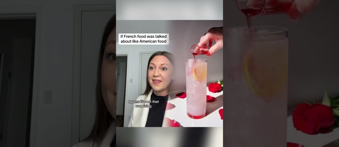 If we talked about French food like people talk about American food #usa #american #food #french