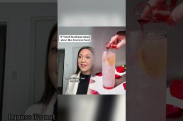 If we talked about French food like people talk about American food #usa #american #food #french