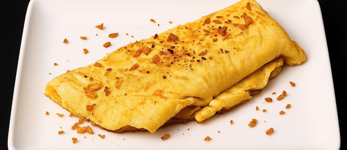 The Most Delicious French Omelette with Ground Beef & Cheddar | Fine Dining Breakfast Recipe The Most Delicious French Omelette with Ground Beef & Cheddar | Fine Dining Breakfast Recipe