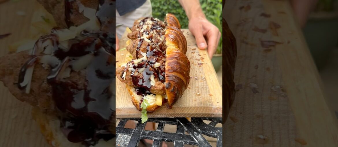 This Fried Chicken Sandwich was so French it corrected my pronunciation 13 times before eating it