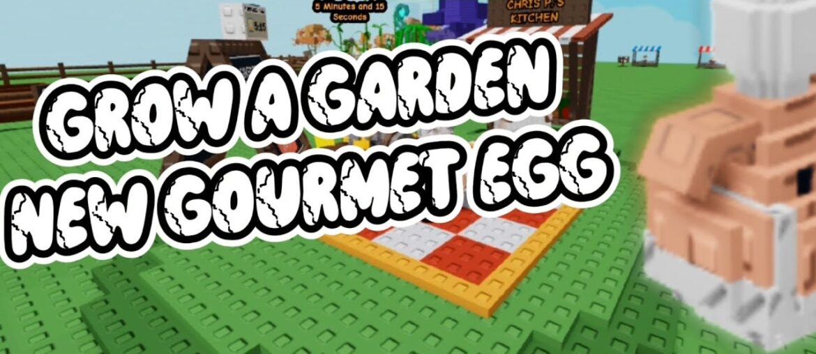 Grow A Garden Gourmet Egg - Roblox - Saikyo