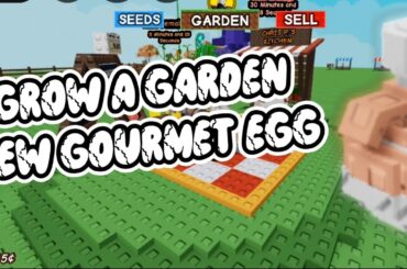 Grow A Garden Gourmet Egg - Roblox - Saikyo