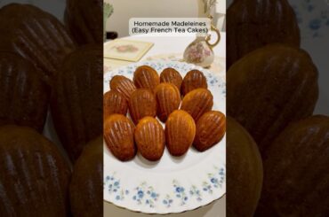 Homemade Madeleines (Easy French Tea Cakes) Recipe #shorts #frenchcuisine #baking #teacakes #recipe