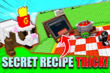 Grow a Garden SECRET RECIPE Trick for INSANE Rewards! (Cooking Update Guide)