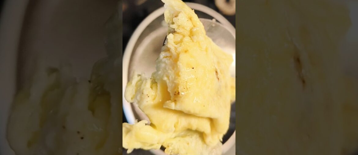 Classic french omelette #shorts #omelette #french