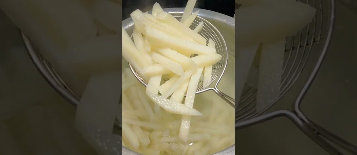 french fries recipe #homemade #french #frenchfries #easy #food