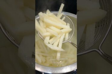 french fries recipe #homemade #french #frenchfries #easy #food