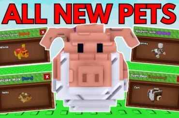 ALL NEW GOURMET EGG PETS SHOWCASED in GROW A GARDEN COOKING UPDATE! | Roblox