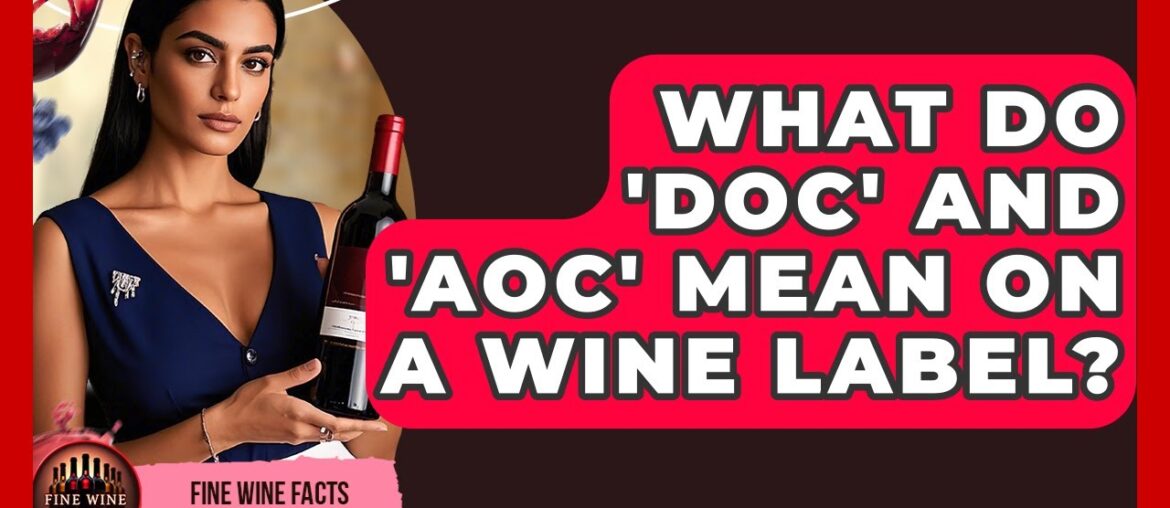 What Do 'DOC' and 'AOC' Mean on a Wine Label? - Fine Wine Facts