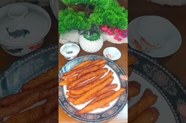 Long Fries Recipe | Crispy long Fries recipes | Japanese long fries | French fries recipe #shorts