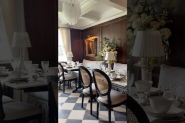 OUR ANTIQUE STUDY / FRENCH BISTRO STYLE SMALL DINING ROOM RENOVATION