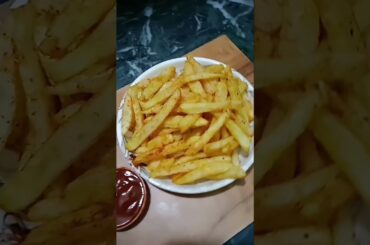 Masala French Fries Recipe #shorts #trending #viralvideo #recipe #viral #shortsfeed #food