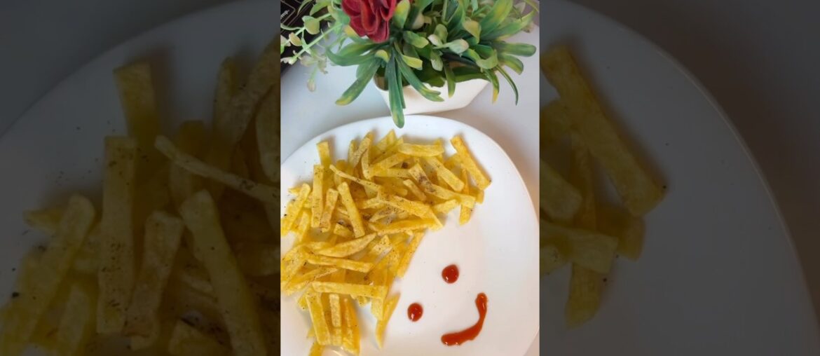 French fries at home #delicious #yummyrecipe #frenchfriesrecipeathome #tasty