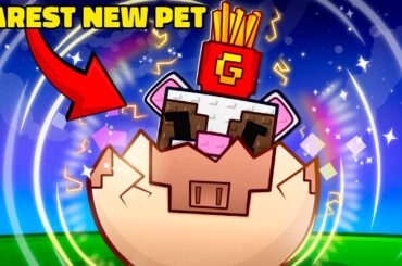 I Got First Ever FRENCH FRY FERRET on Grow a Garden