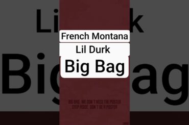 French Montana, Lil Durk - Big Bag | Slowed + Reverb #frenchmontana #bigbag #slowedandreverb