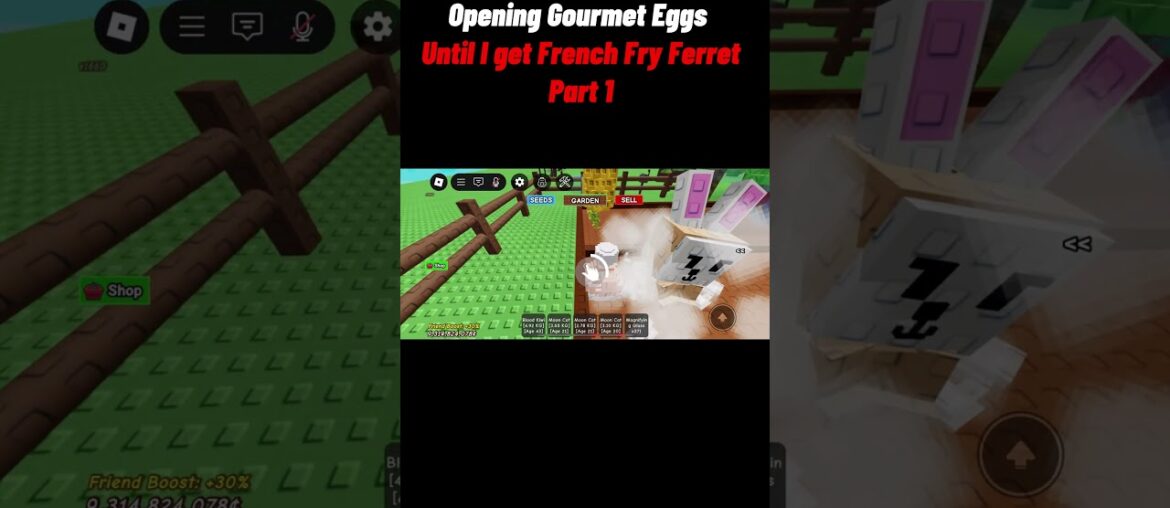 New Series! Hatching Gourmet Eggs until I get the French Fry Ferret | Grow a Garden
