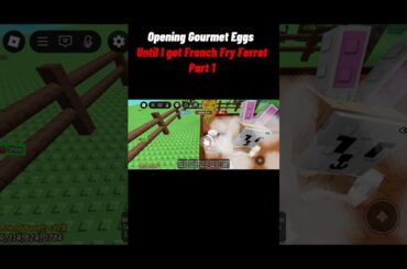 New Series! Hatching Gourmet Eggs until I get the French Fry Ferret | Grow a Garden