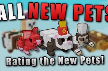 All the NEW Pets of the COOKING UPDATE in Grow a Garden!