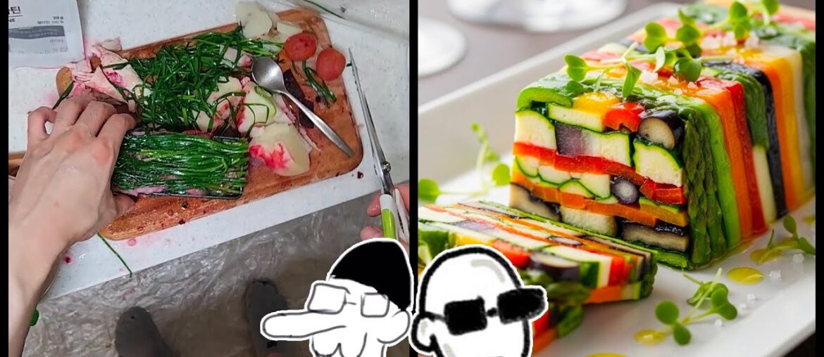 FAILED cooking High-end French Cuisine (Vegetable Terrine)