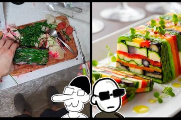 FAILED cooking High-end French Cuisine (Vegetable Terrine)