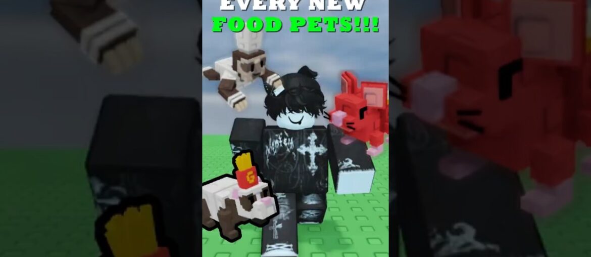 Every NEW PET in the Grow a Garden Cooking Update! (French Fry Ferret is CRAZY) #growagarden