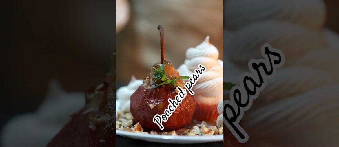French Elegance: Red Wine Poached Pears #dessert #pears #wine #cooking #recipe French Elegance: Red Wine Poached Pears #dessert #pears #wine #cooking #recipe