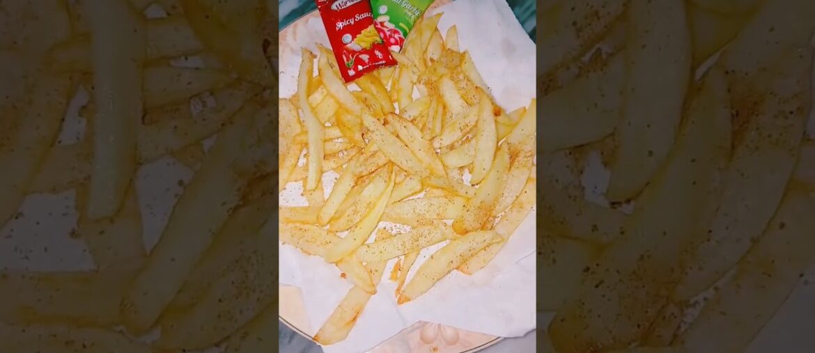 french fries #desi #food #recipe #first #cooking #desifood #bite #French #fries