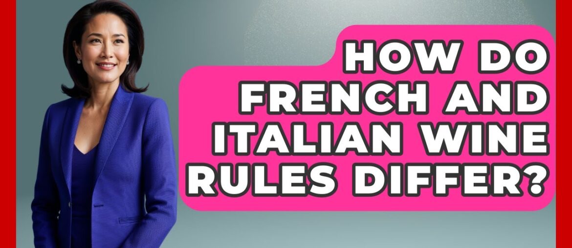 How Do French And Italian Wine Rules Differ? - Etiquette for Executives