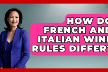 How Do French And Italian Wine Rules Differ? - Etiquette for Executives
