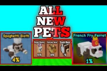 Grow A Garden Cooking Update | All New Gourmet Egg Pets Showcased | Roblox